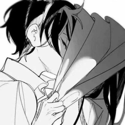 满屏黑白漫画风动漫情头