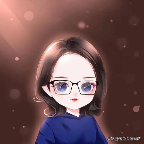 2022年最美短发卡通头像,真人照片变漫画头像,气质洋气又好看