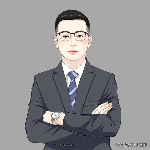 你的头像该换啦多款成熟稳重老板微信头像漫画的自己很博人眼球