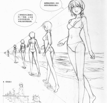 素描漫画人物