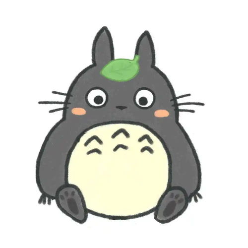 头像可爱龙猫头像动漫