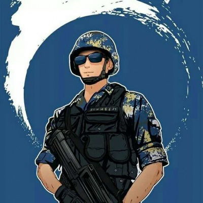 兵哥哥头像帅气军人军旅头像男生卡通图片