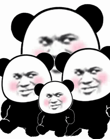 抖音超大表情包动图代码大全2021抖音超大表情包熊猫头动图分享