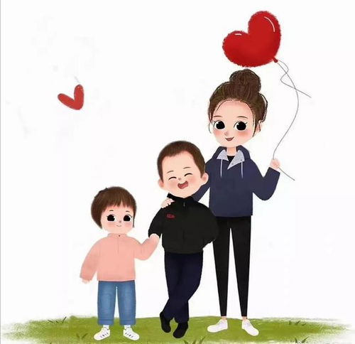 头像来啦亲子头像之四口之家五口之家