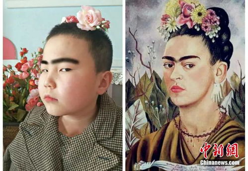 再不开学艺术界就疯了看孩子们神还原世界名画,哈哈哈