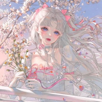 女生头像卡通唯美