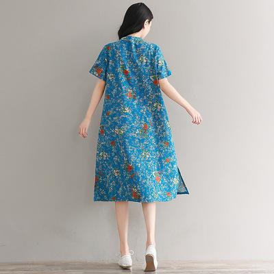 真美,头一次见这么美的连衣裙,妈妈穿上真合适,高贵舒适超减龄