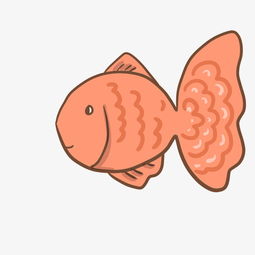 手绘卡通小金鱼插画图片素材其他格式下载动漫人物大全