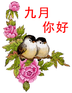 九月好运祝福动态微信表情图