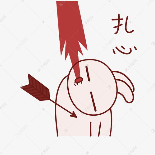 兔子日常表情包之扎心素材图片免费下载千库网
