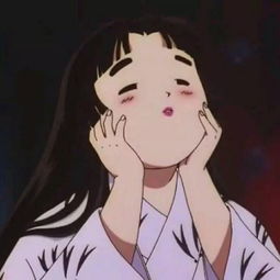 卡通小胖可爱头像女摇曳百合