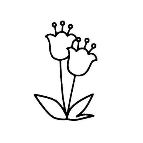 各种植物简笔画大全,可以直接涂色哦为孩子收藏