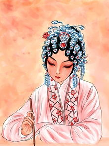 请问,有类似的戏曲卡通人物图片吗