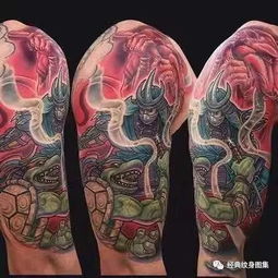 卡通纹身素材