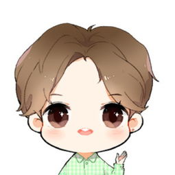 exo鹿晗漫画版头像微博bugie蓝