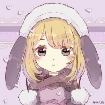 漂亮二次元女生头像
