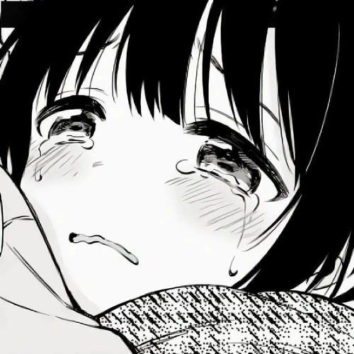 黑白漫画风女头