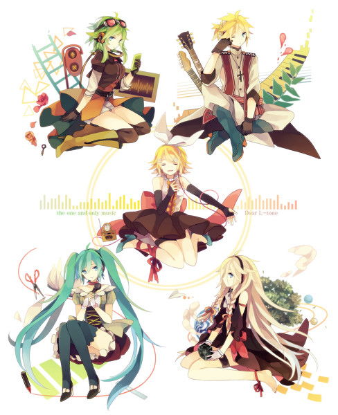 求初音未来家族精美图片