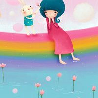 卡通头像女生唯美插画图片微信头像图片大全