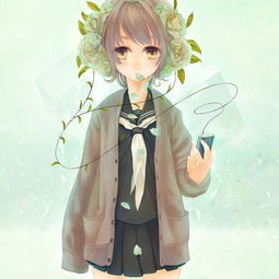 求一些画面明亮的二次元动漫头像,类似这种