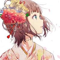 插花唯美女生头像小清新微信头像图片大全