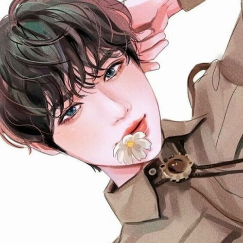 动漫男生头像总有人翘首而盼为你而来