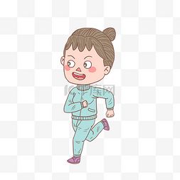 卡通跑人图片卡通跑人图片素材免费下载千库网