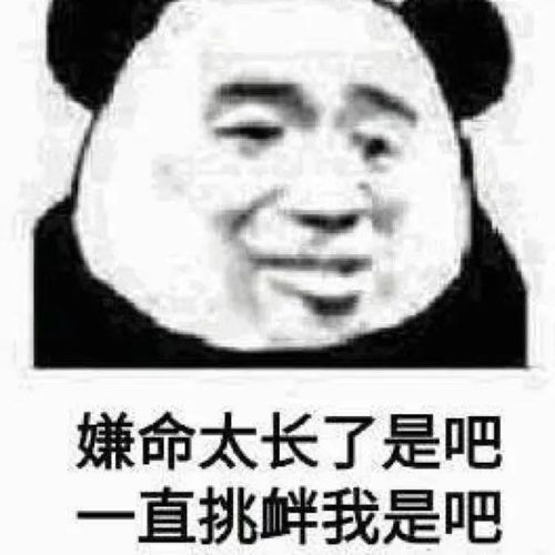 熊猫头表情包整天说早有用吗下次要说,我爱你