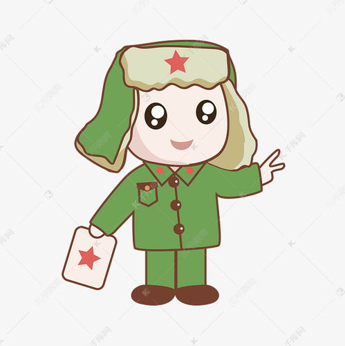 卡通手绘雷锋形象素材图片免费下载千库网