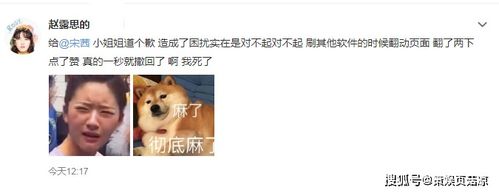 赵露思给宋茜道歉,点赞负评纯属手滑,表情包太搞笑不得不原谅