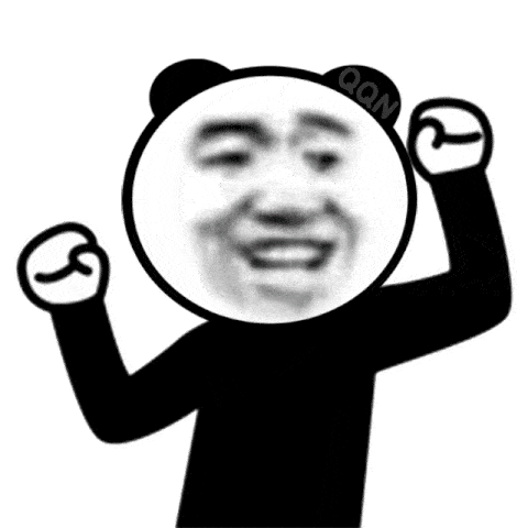 熊猫头搞笑动图表情