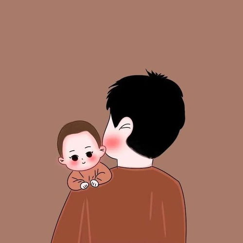 亲子头像遇见你是我毕生的幸福与动力