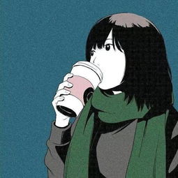 动漫女生头像如果你主动一点,我们就会有故事