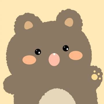 卡通手绘情侣双人头像
