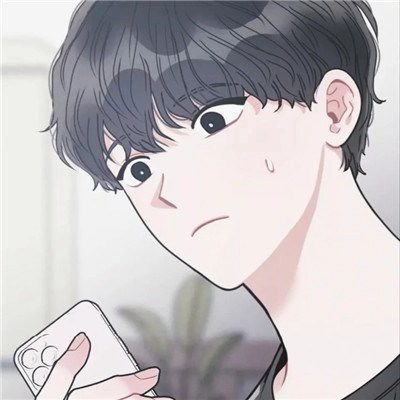 温柔韩系手绘动漫男头,韩系头像男动漫