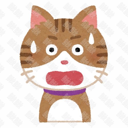 表情惊讶害怕恐慌的小狗狗猫咪小猫头像表情包手绘卡通插画手绘png儿童插画免扣素材1阿猫阿狗