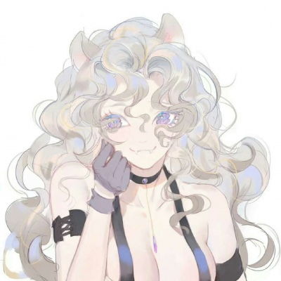 念动漫卡通手绘女生头像