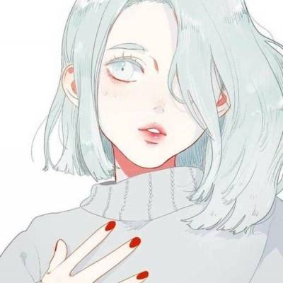 短发漫画头像图片2020最新款短发头像女动漫版