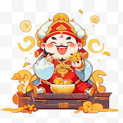财神免抠图片财神免抠图片素材免费下载千库网