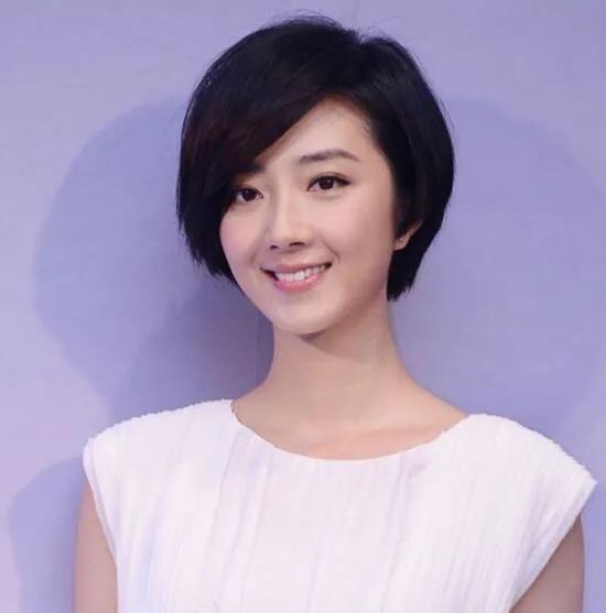 7位短发美女,郭采洁长发土气,桂纶镁长发不敢认