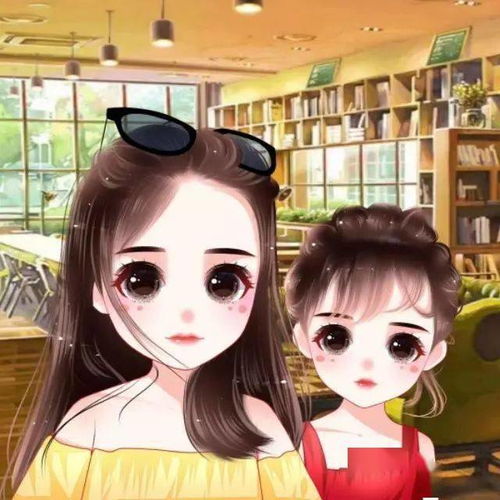 精美一家三口,父母儿女微信头像