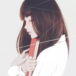 动漫女生头像我怀念的是无话不说