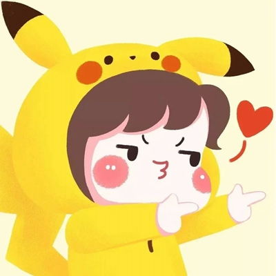 闹钟卡通头像情侣头像