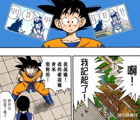 80后漫画七龙珠孙悟空贝吉塔布尔玛的世界观是正确的吗