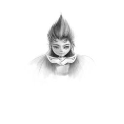 用数位板手绘一张卡通插画人物头像古风武侠角色男形象水墨板绘图文教程