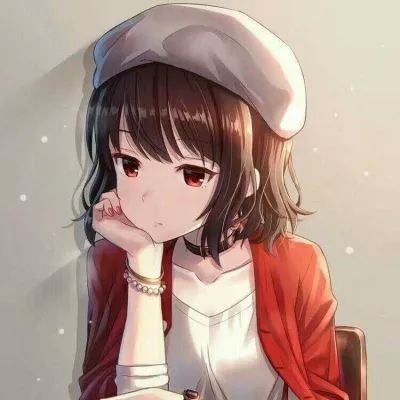悲伤头像女生卡通男女交往