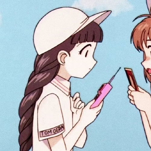魔卡少女樱小樱和知世闺蜜动漫头像来了