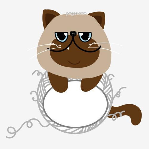 矢量卡通猫咪边框可商用插画元素图片大小2000x2000px图片尺寸164.35kb来自png搜索网pngss.com免费免扣png素材下载便签宠物动物动物冰箱贴可爱猫萌猫手绘纹理边框