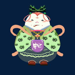 插画类古装风十二生肖蛇图片素材其他格式下载动漫人物大全