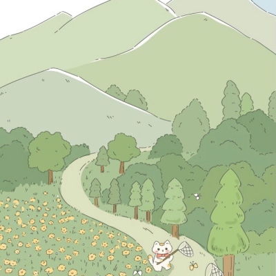 卡通微信头像呆萌寓意好风景